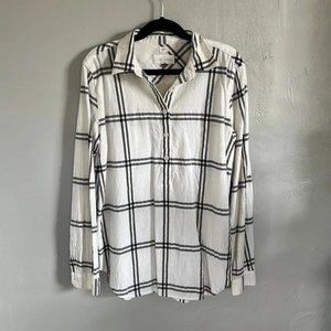 LOFT The softened shirt plaid